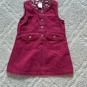 OshKosh B'gosh Maroon Sleeveless Dress